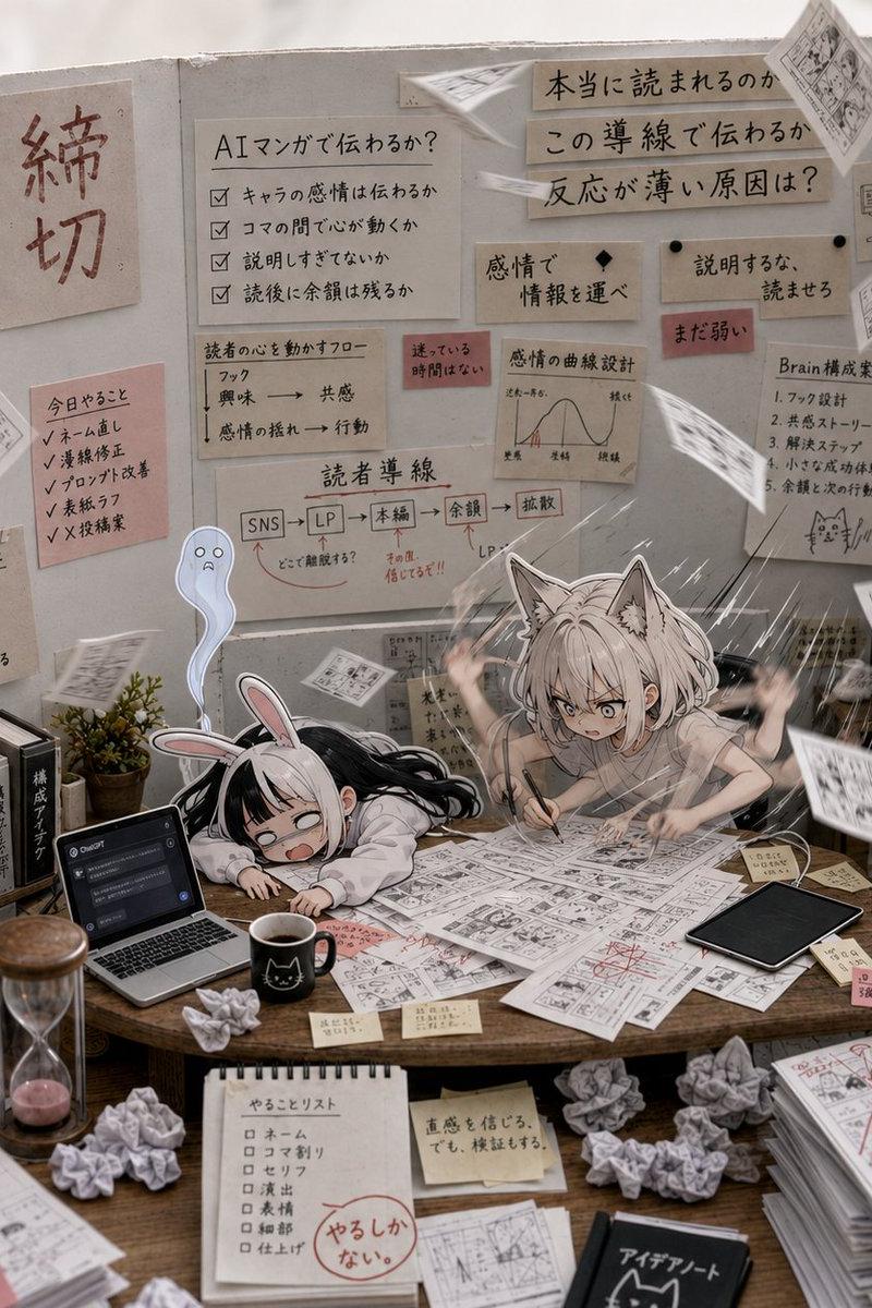 AI 漫画截稿日作战室