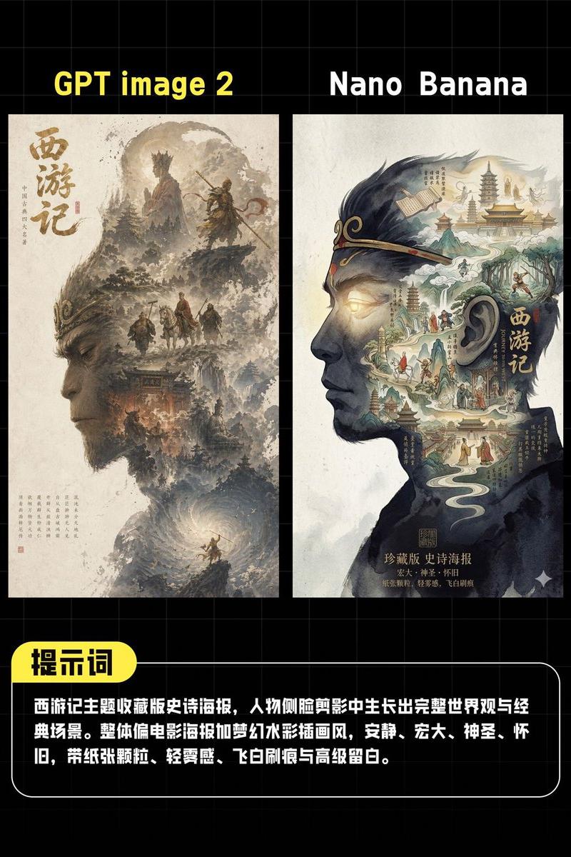 AI 海报对比缩略图