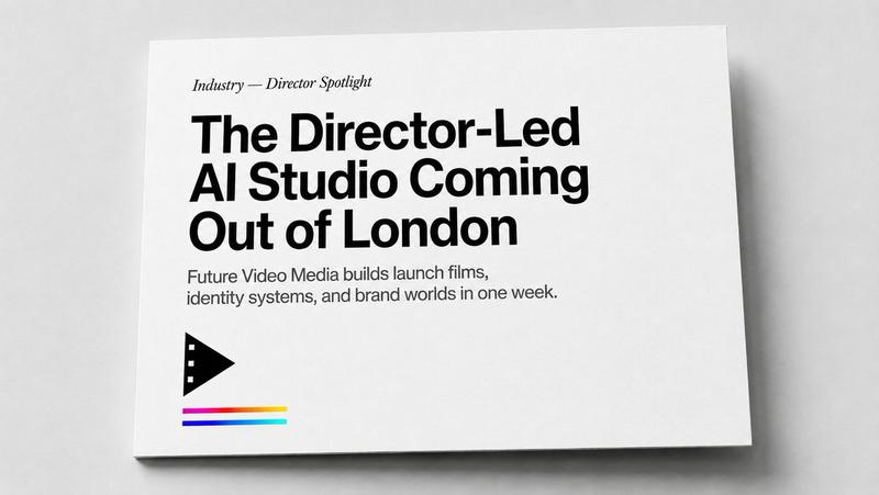 极简导演主导型 AI 工作室封面