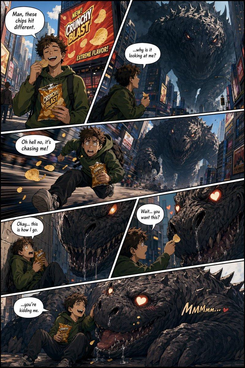 美式漫画条漫模板