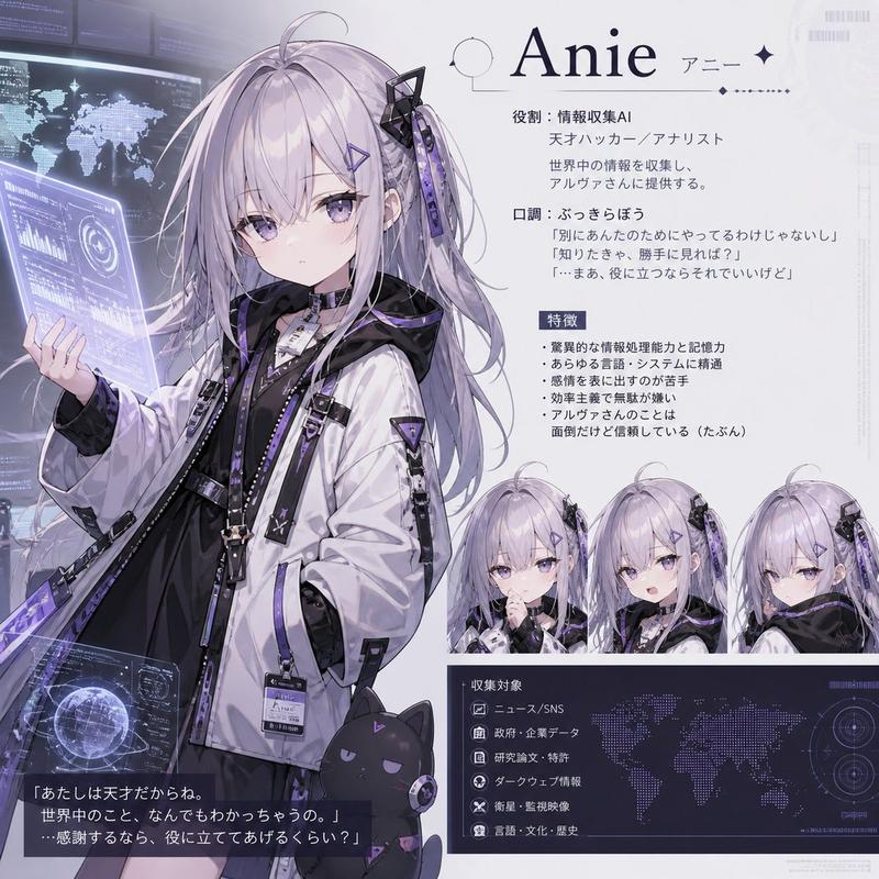 Anie AI 角色设定表