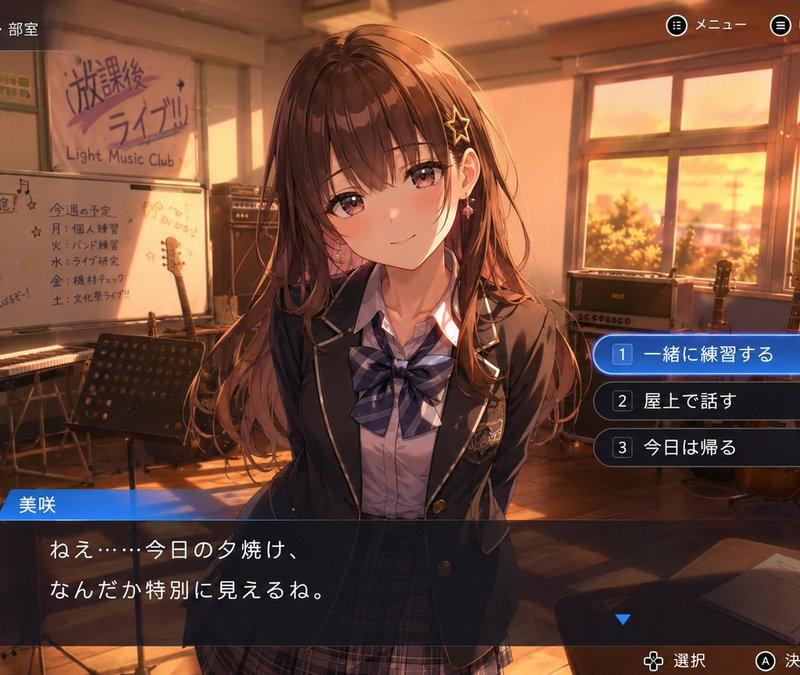 动漫冒险游戏 UI