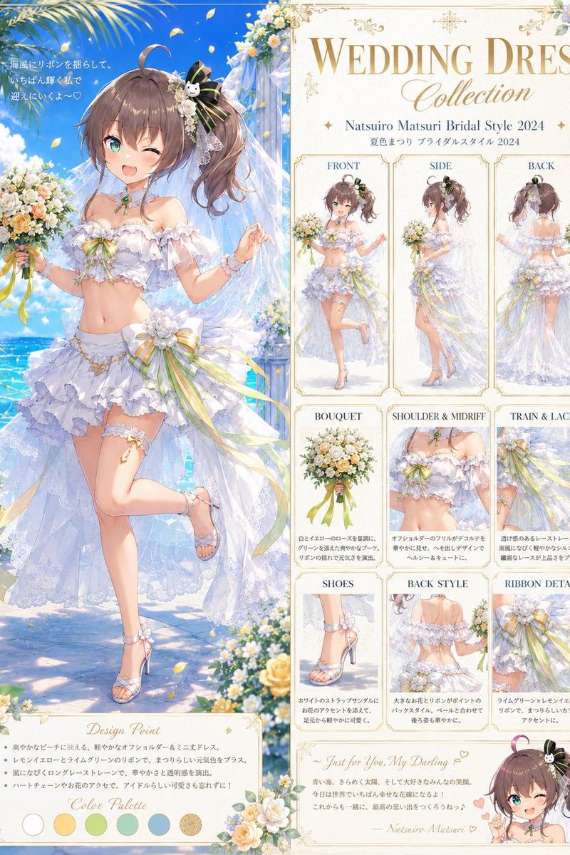 动漫婚纱系列设计图