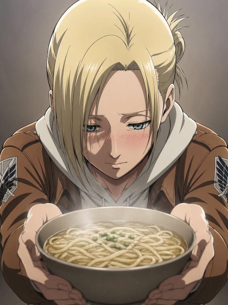 动漫角色送面条