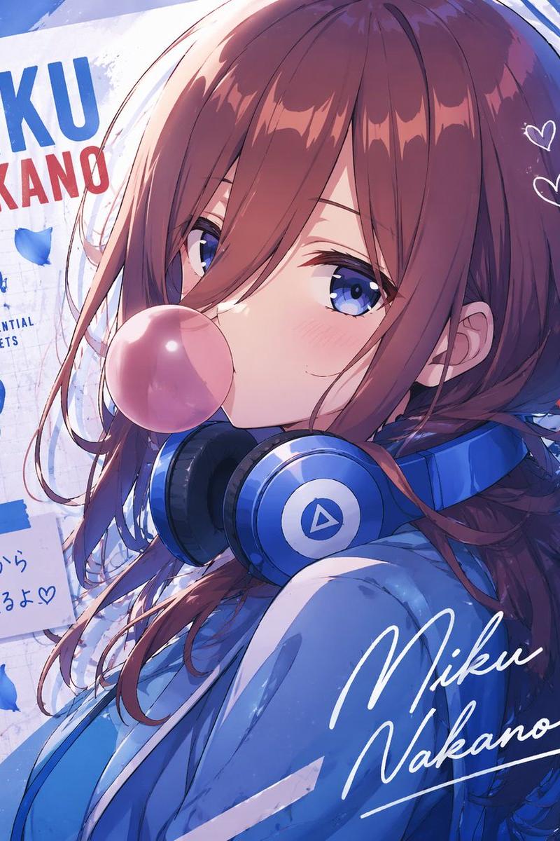 动漫角色排版海报