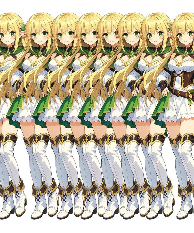 重叠精灵战士阵容