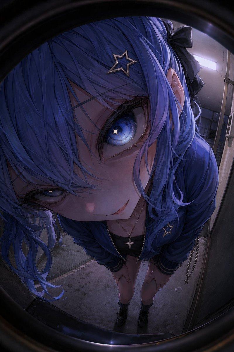 猫眼视角下的动漫少女