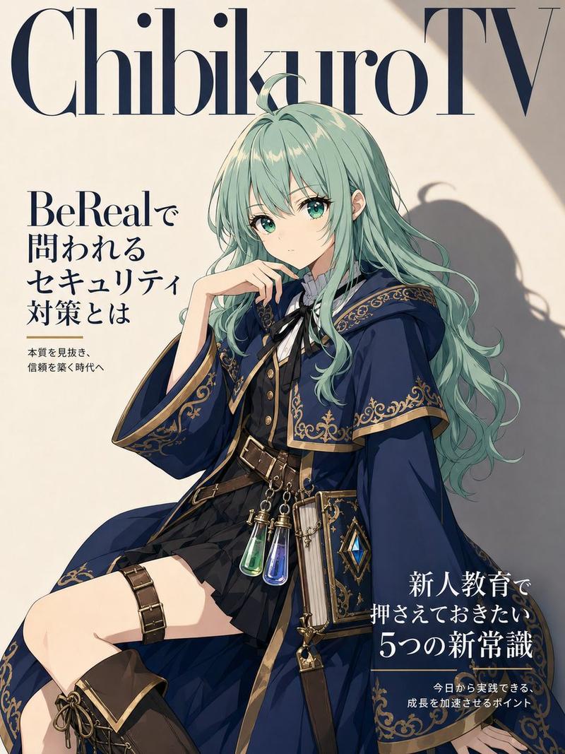 Anime Fantasy Magazine Cover