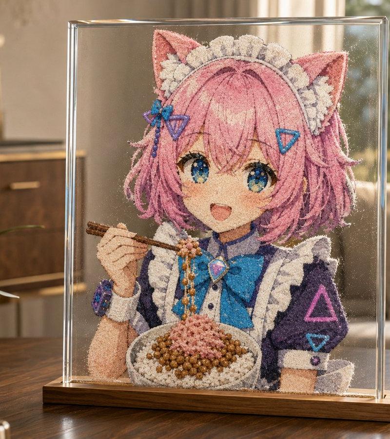 猫耳女仆沙雕展示