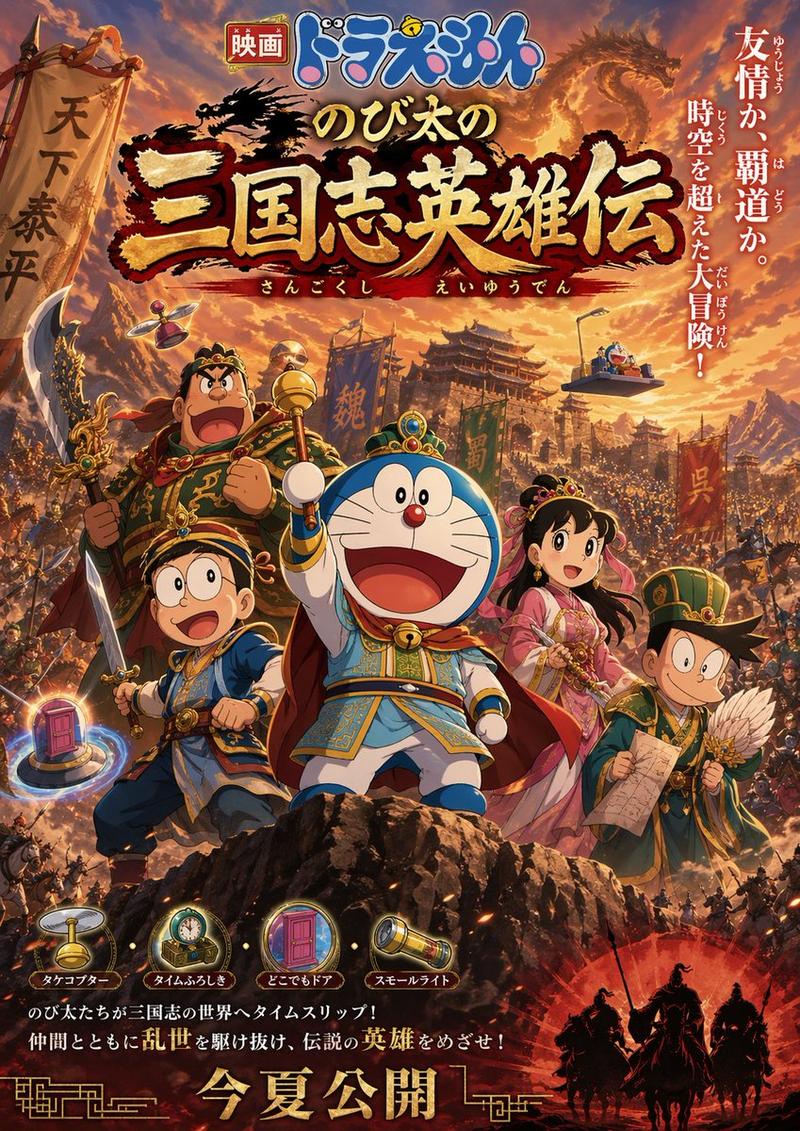 动漫电影海报生成器