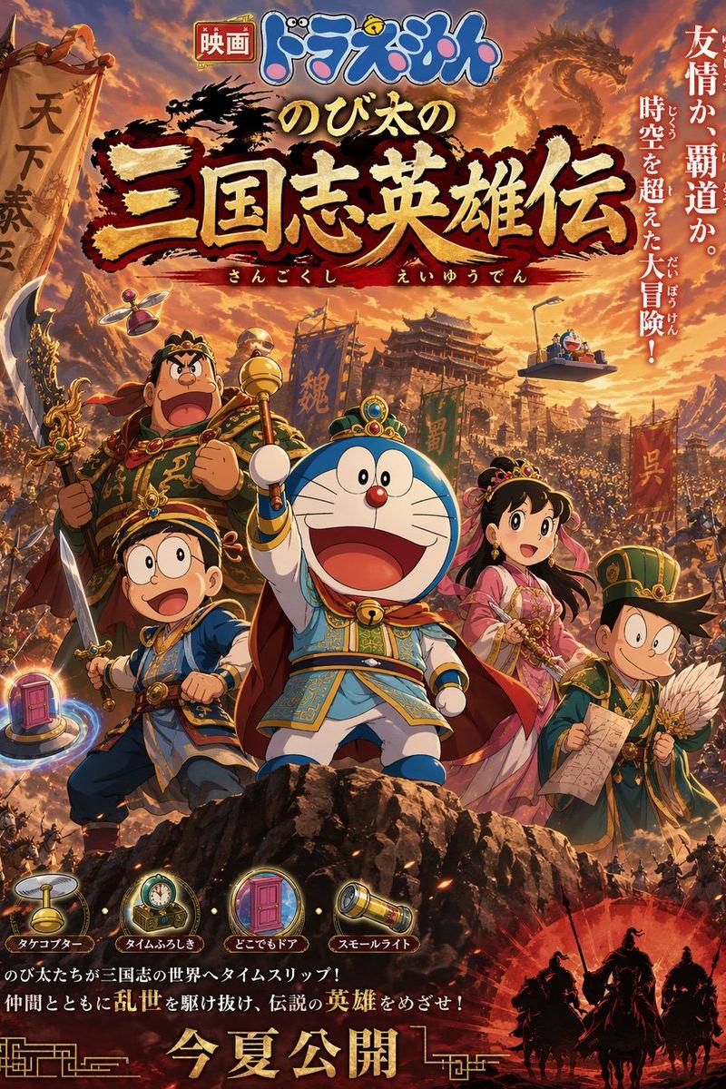 动漫电影海报生成器