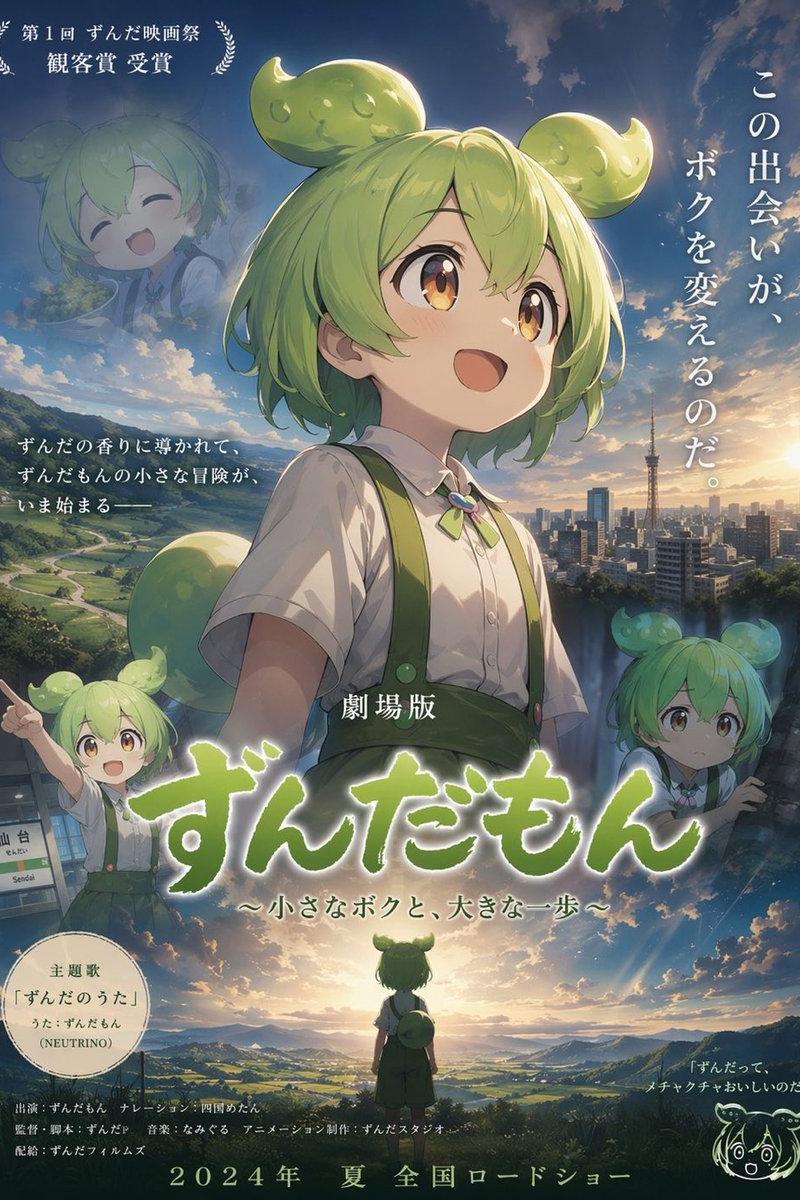 动漫电影海报排版