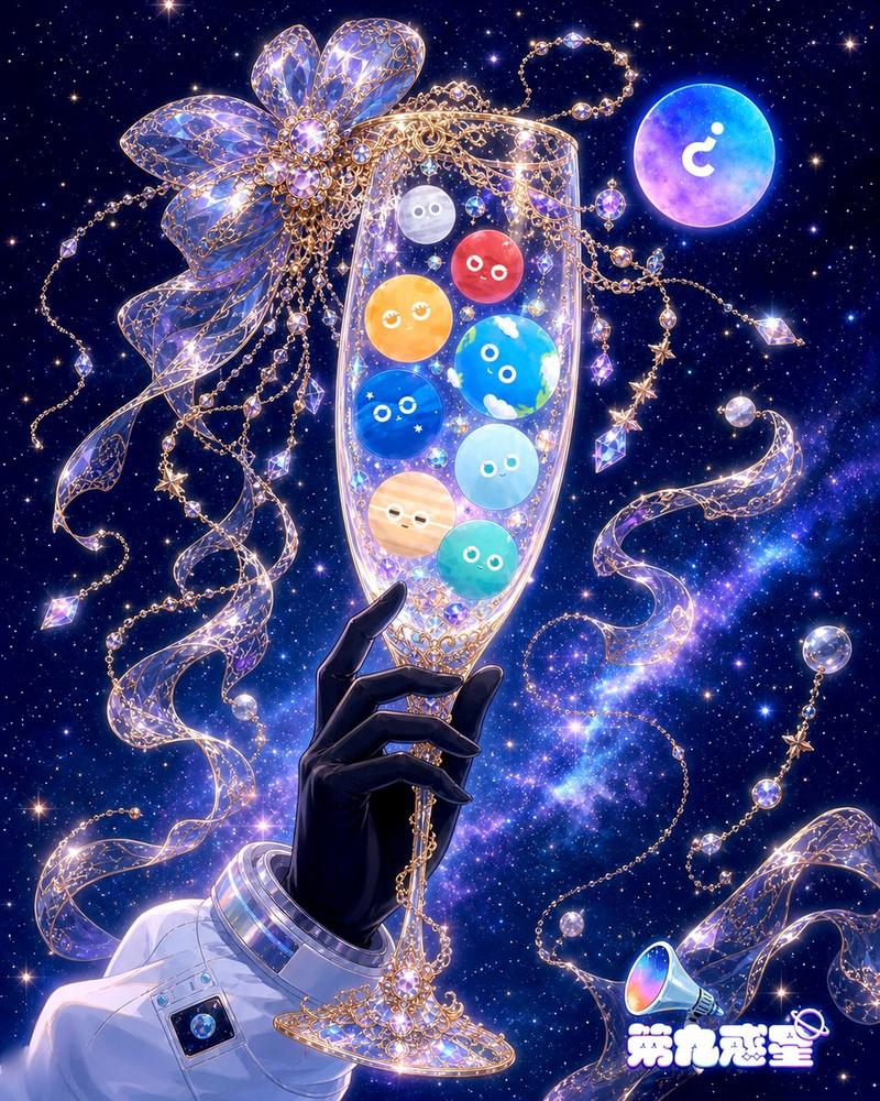 Celestial Planet Champagne 同人艺术