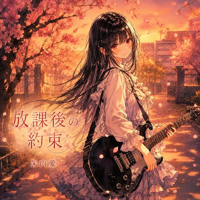 动漫樱花摇滚专辑封面