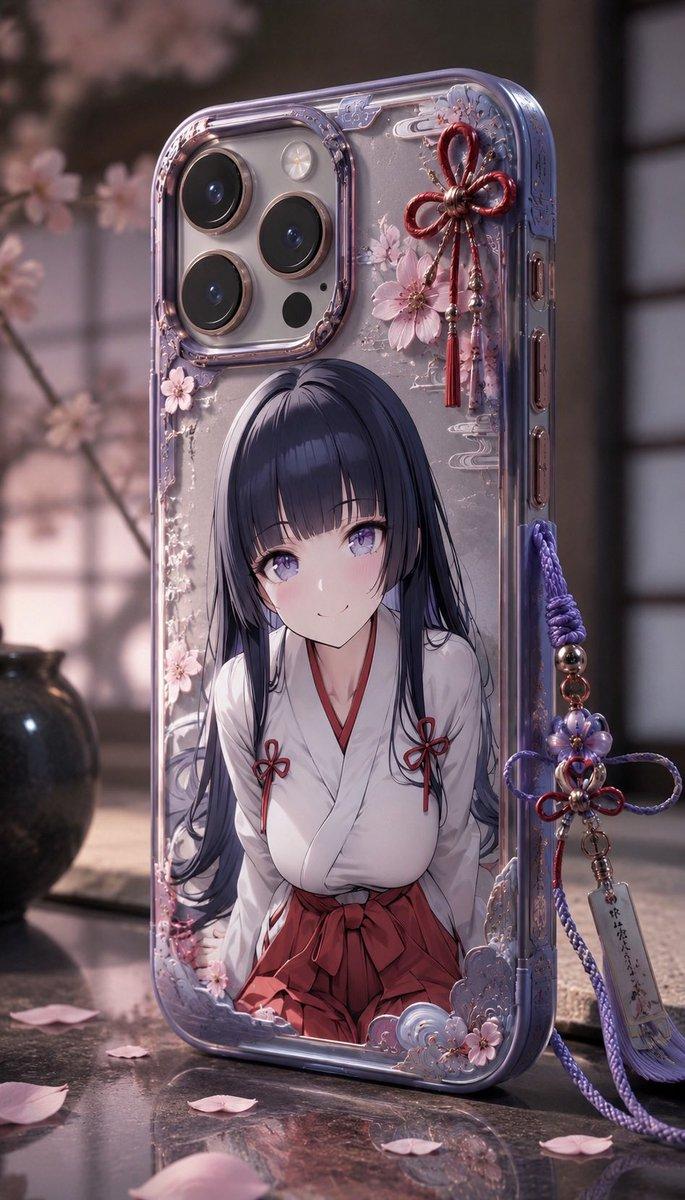 樱花动漫手机壳产品摄影