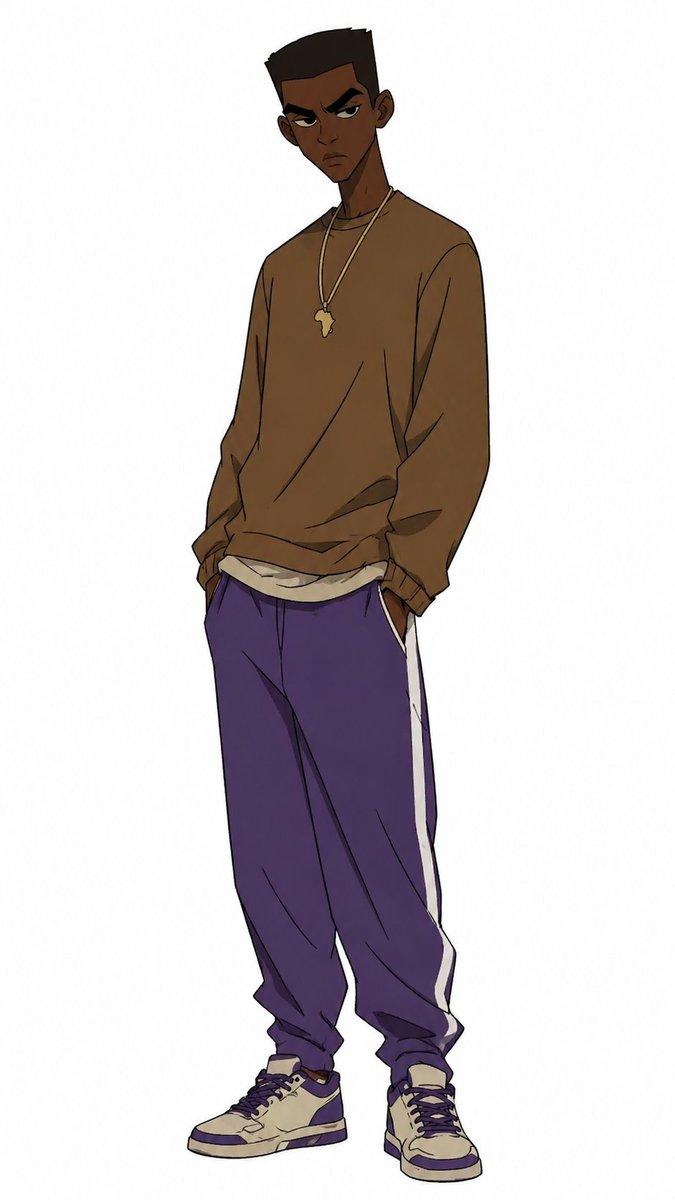 Anime Streetwear Character