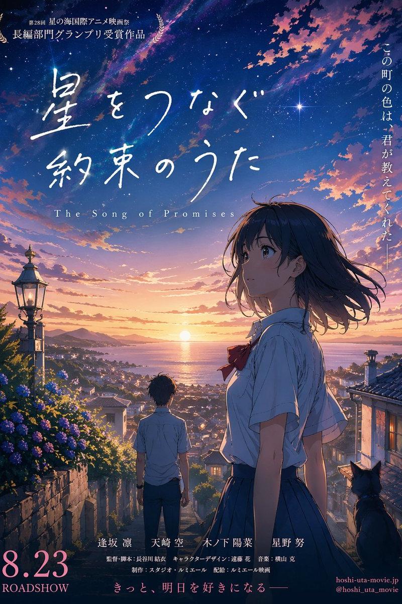 动漫日落电影海报