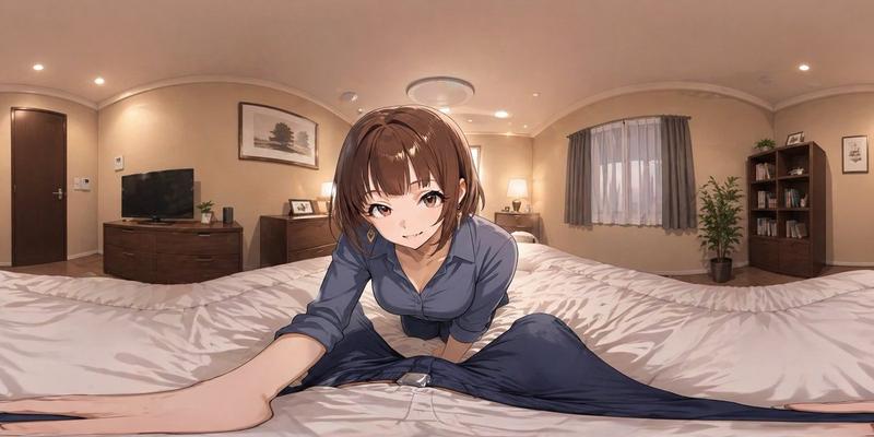 动漫 VR 卧室邂逅