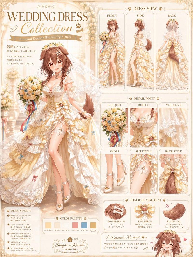 动漫婚纱角色设定集