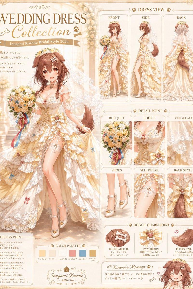 动漫婚纱角色设定集