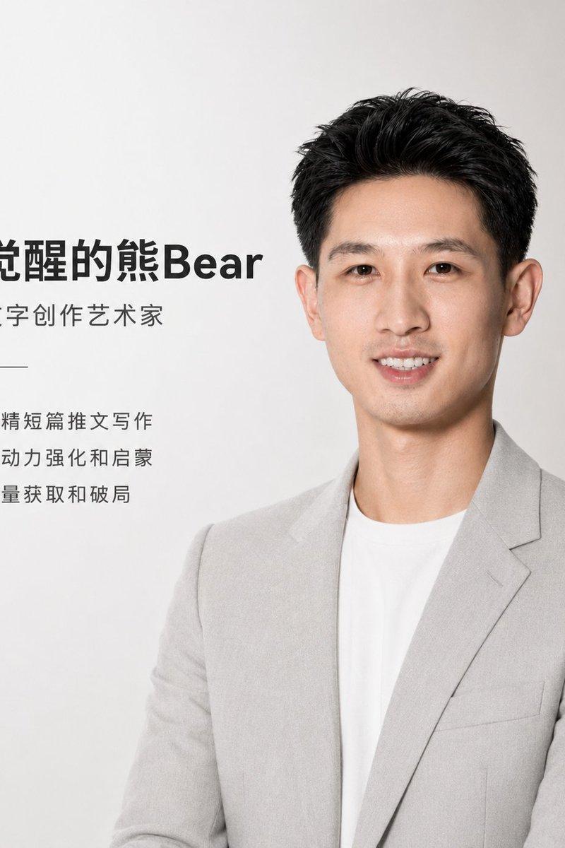 Apple 风格教练个人品牌海报