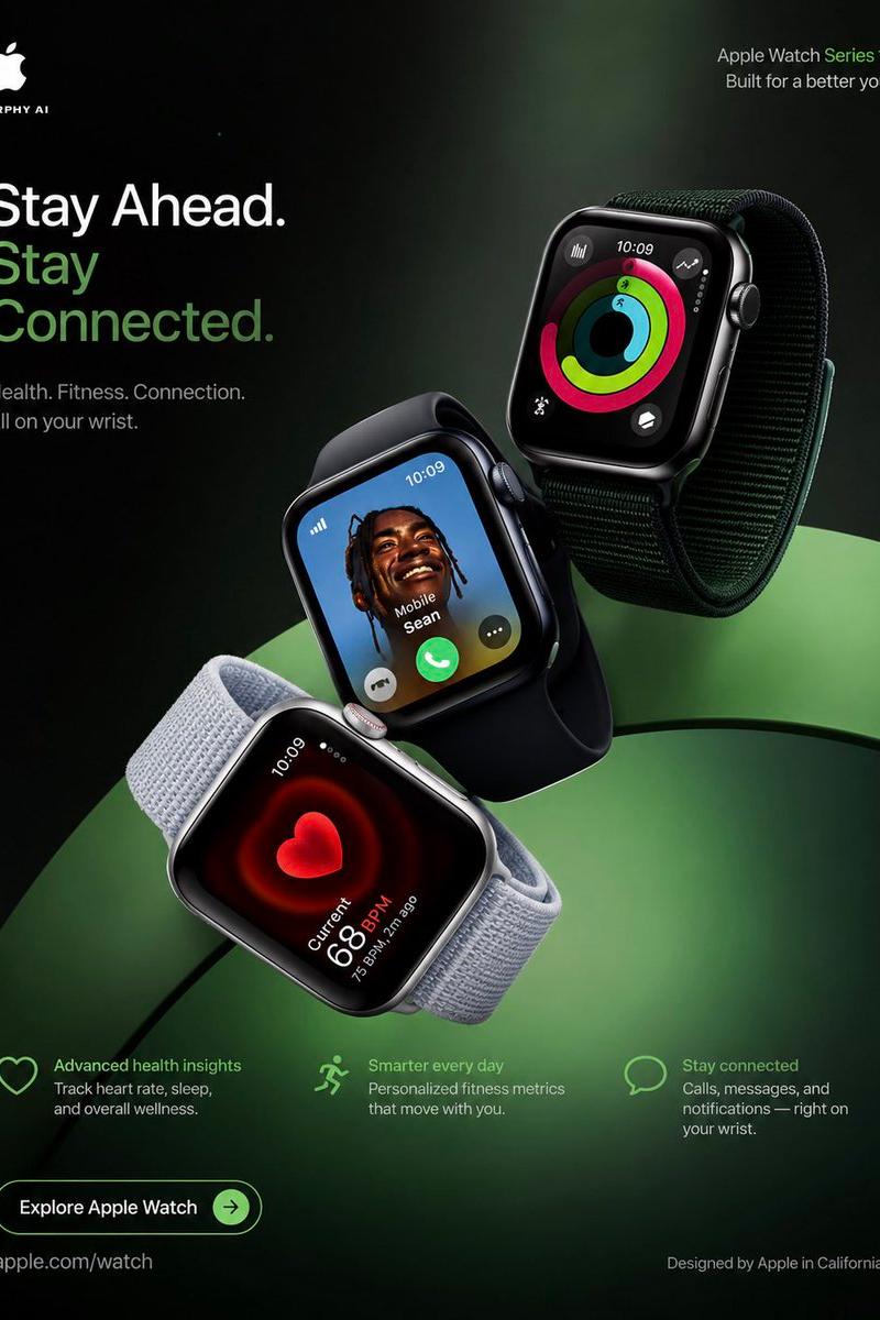 Apple Watch 商业海报