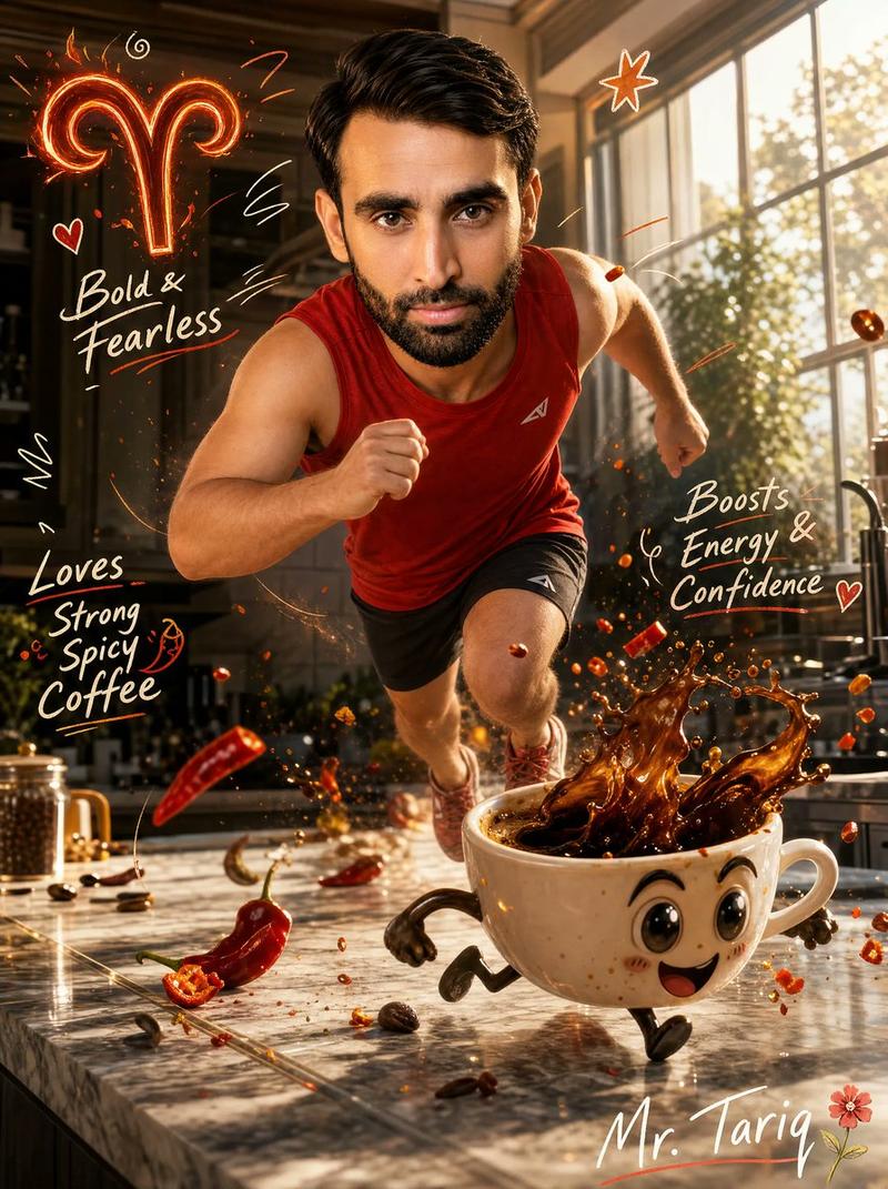 Aries Spicy Coffee Runner 海报