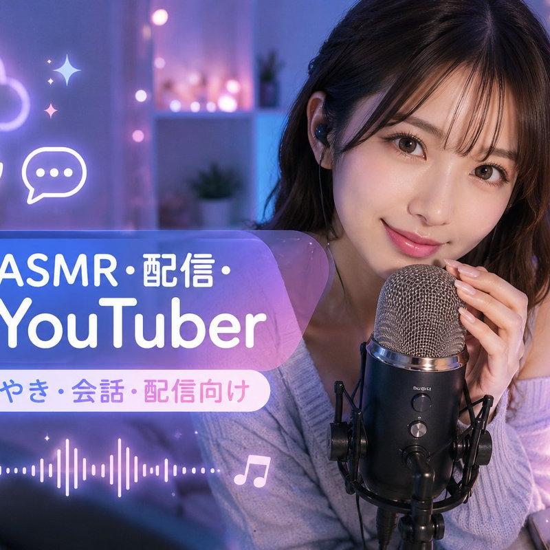 ASMR YouTuber 缩略图