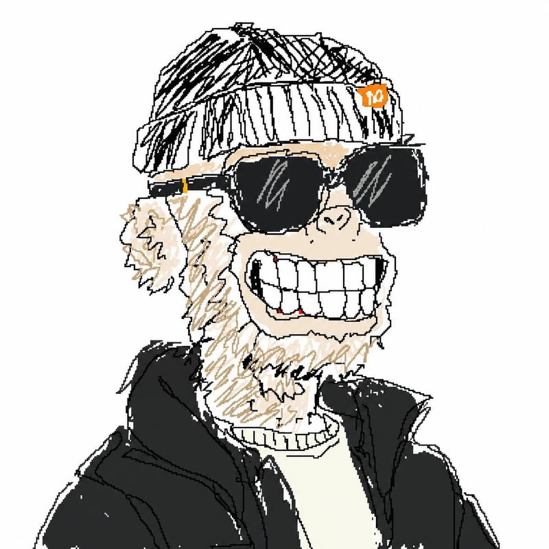 拙劣的 MS Paint 风格表情包肖像