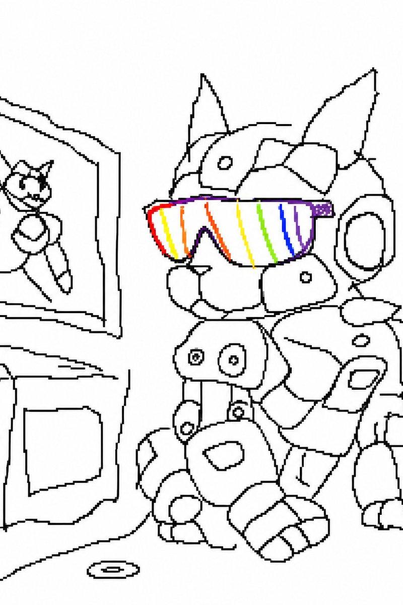 尴尬的 MS Paint 风格肖像