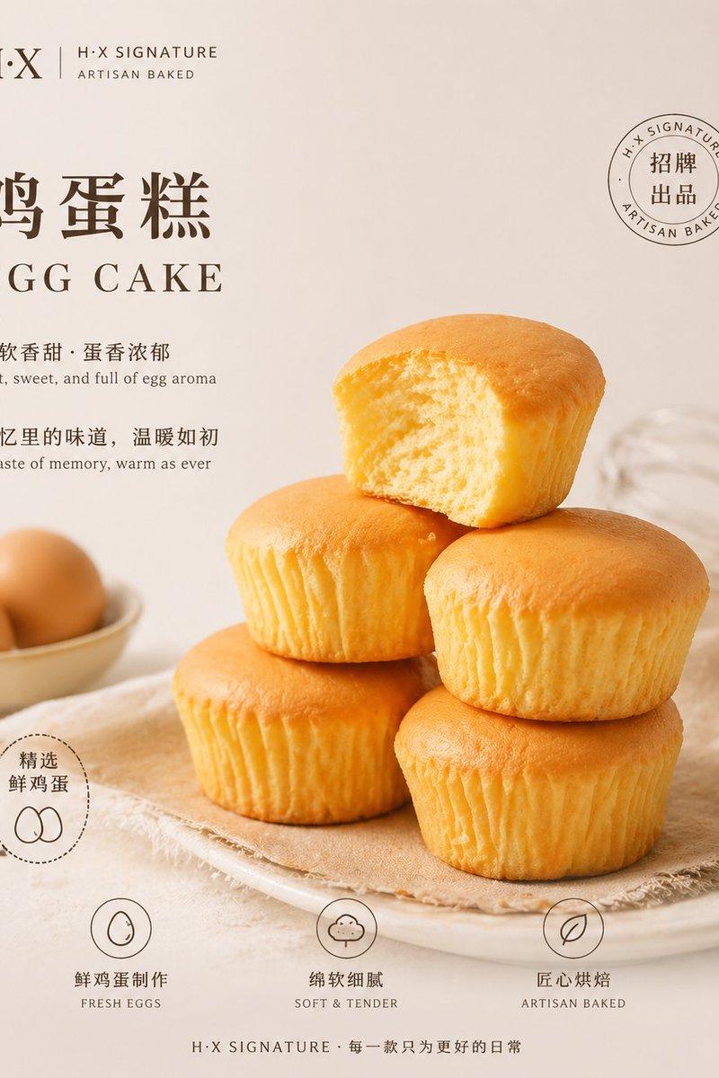 烘焙产品海报模板