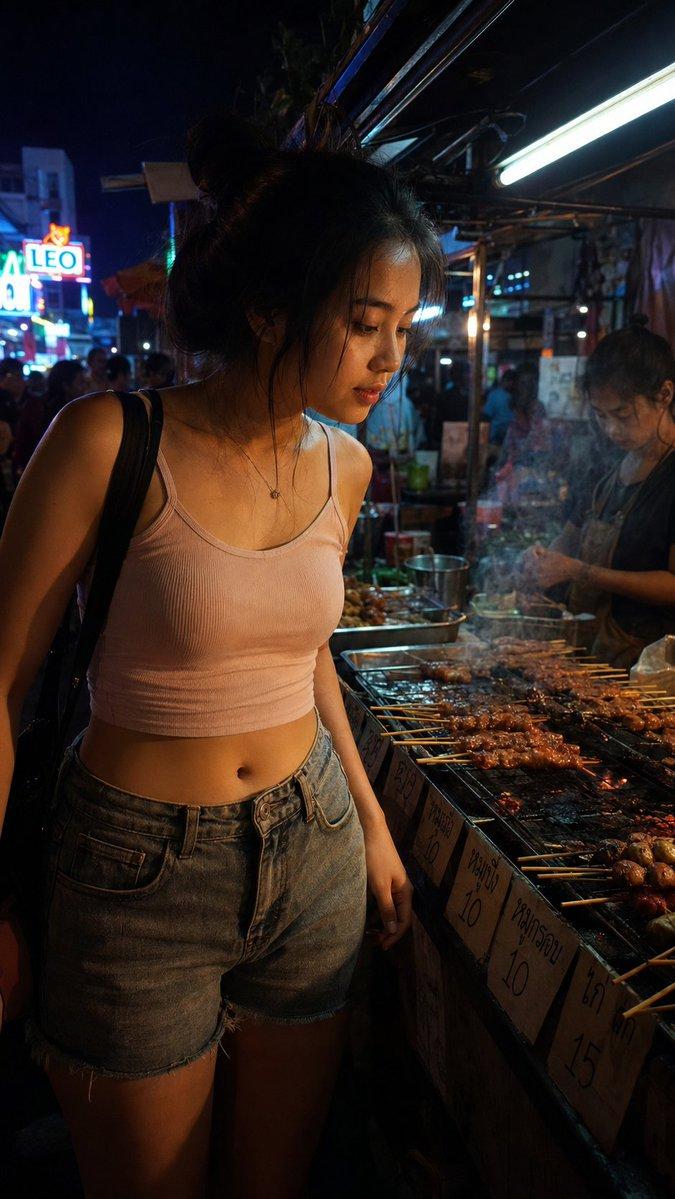 曼谷夜市街头摄影