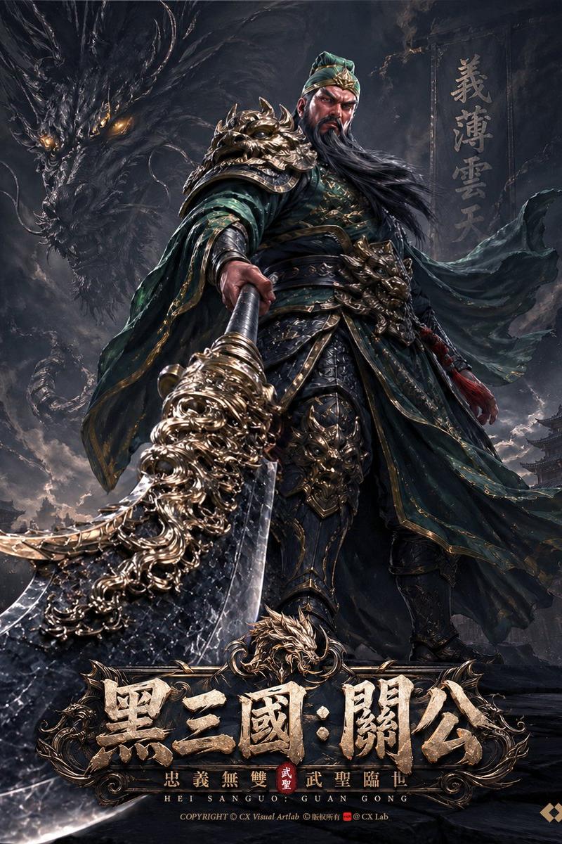 《黑神话》风格关羽