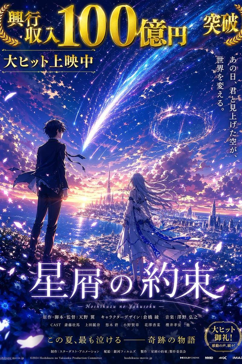 大片级动漫天空幻想海报