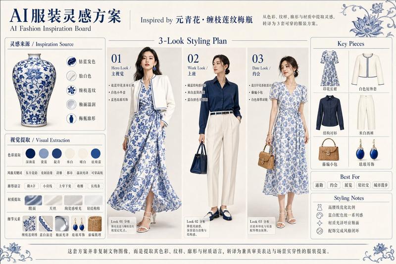 青花瓷时尚灵感项目