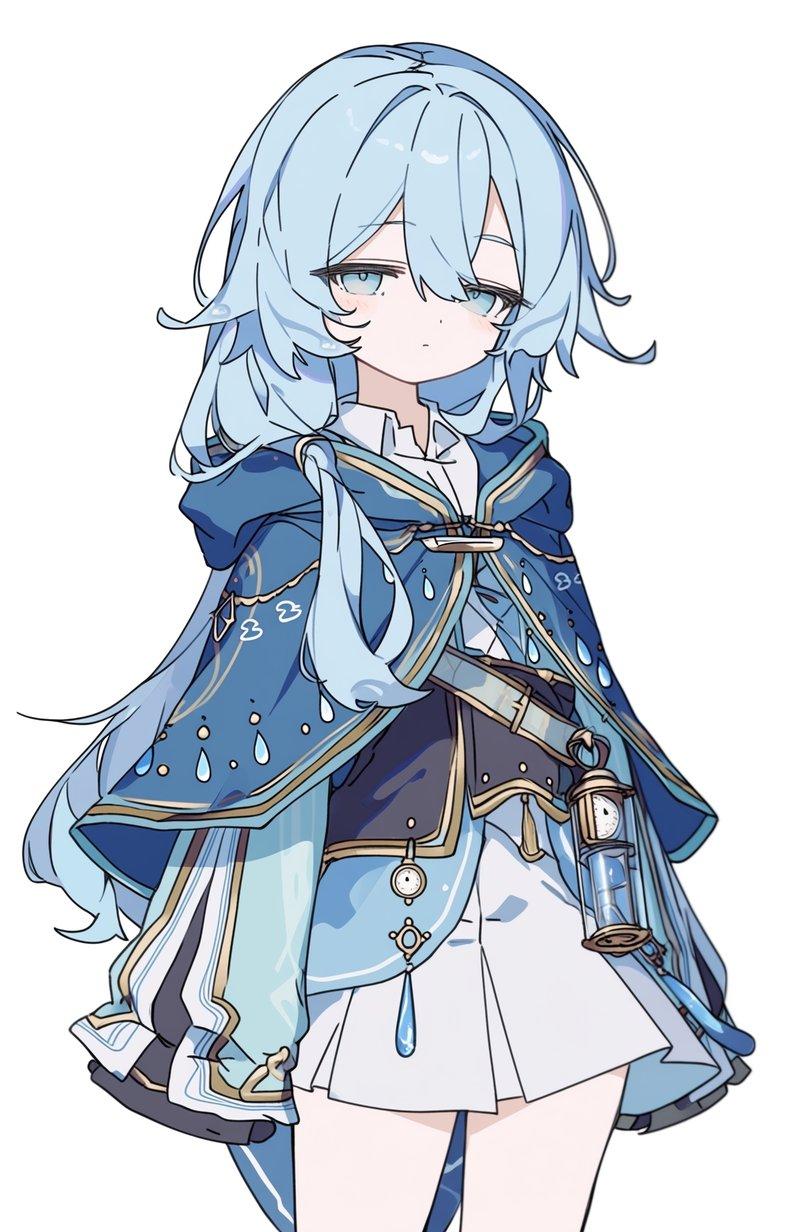 蓝雨法师角色设计