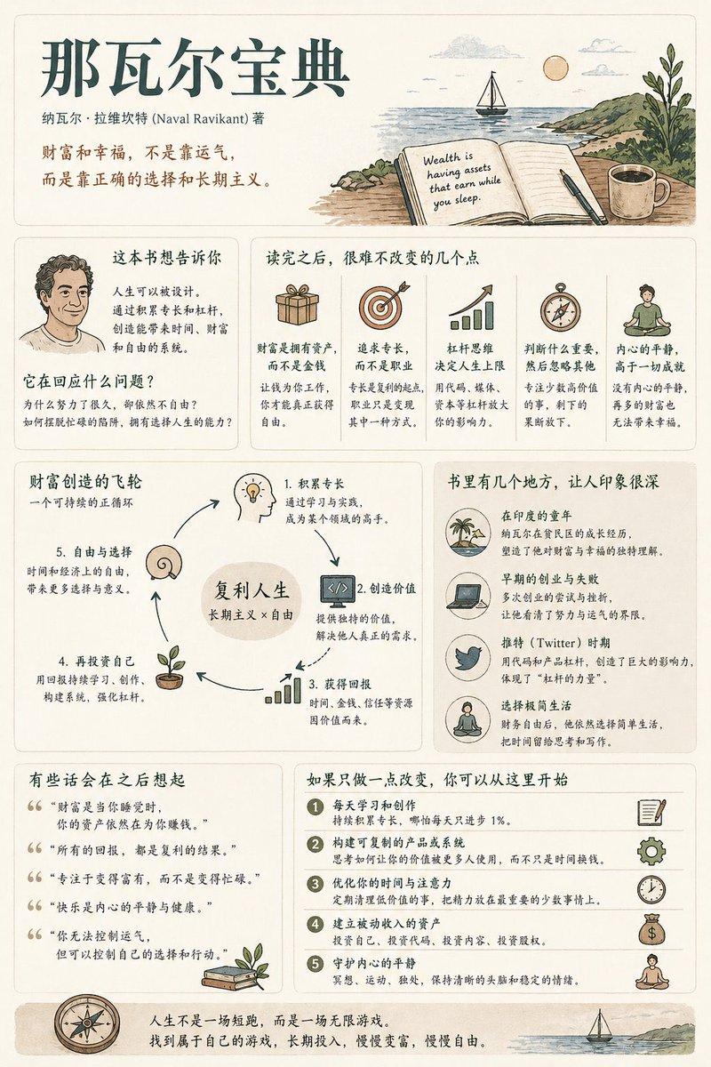 书籍摘要信息图海报