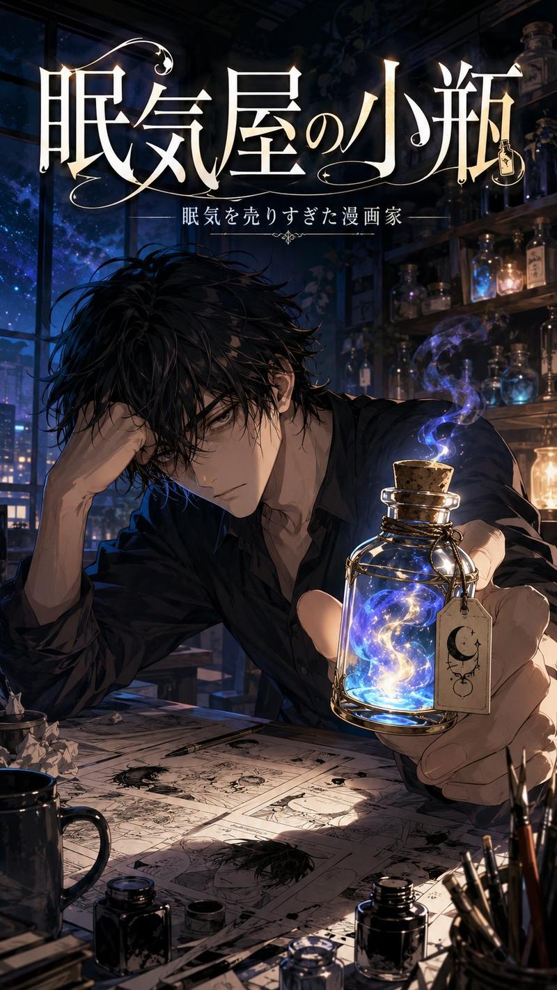 《瓶装睡眠》漫画封面