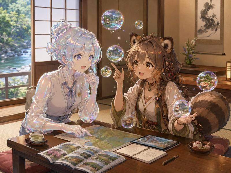 泡泡狸猫旅行规划