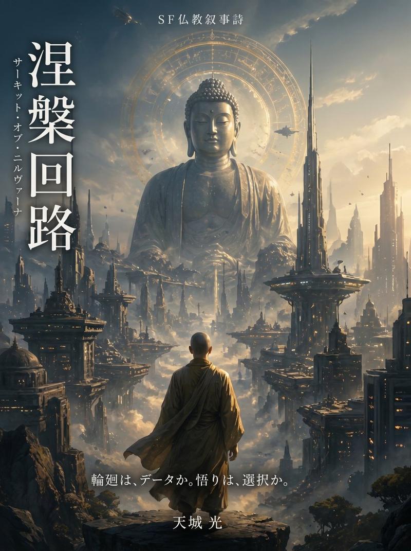 佛教元素科幻小说封面