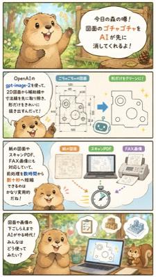 可爱的 CAD 清理说明漫画