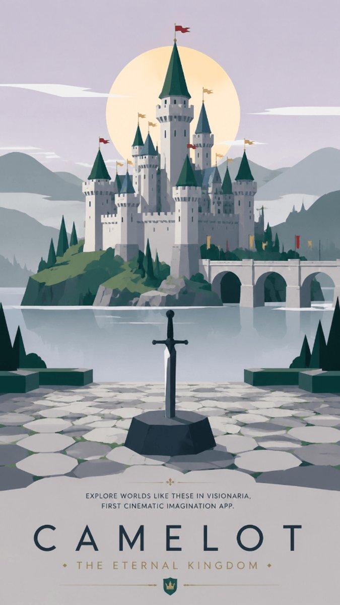 Camelot 奇幻旅行海报