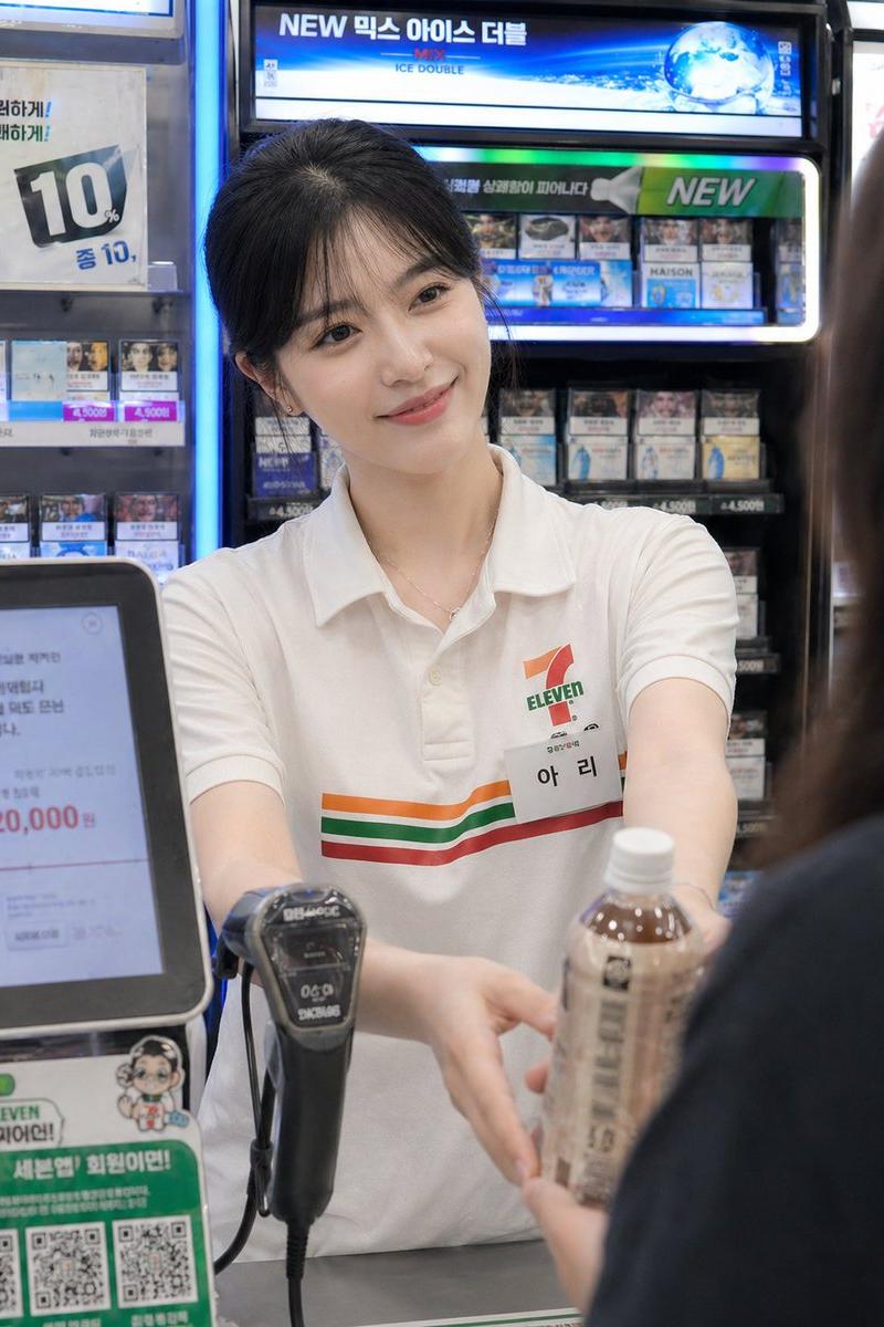 Candid Convenience Store Checkout