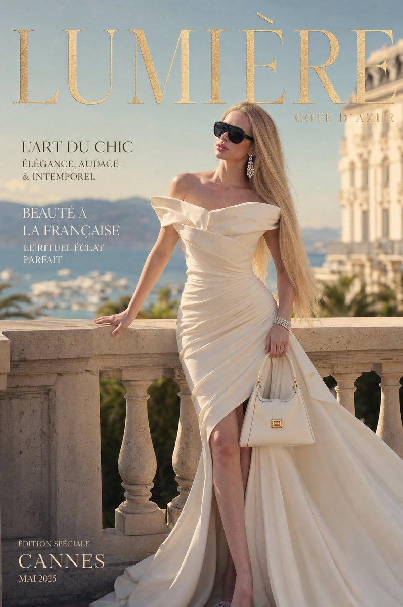 Côte d’Azur Couture 杂志封面
