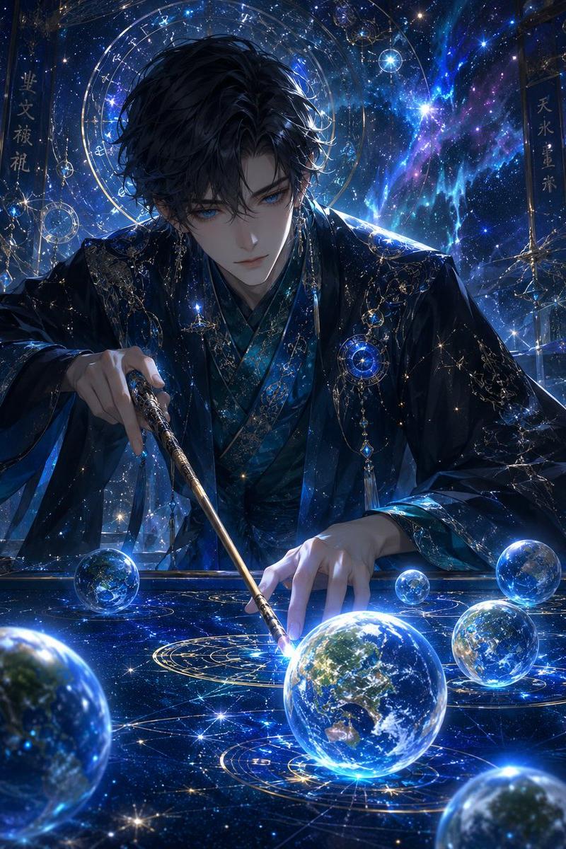 星图前的星象术士