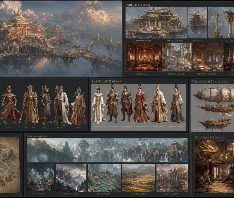 Celestial Dynasty 世界观设定项目