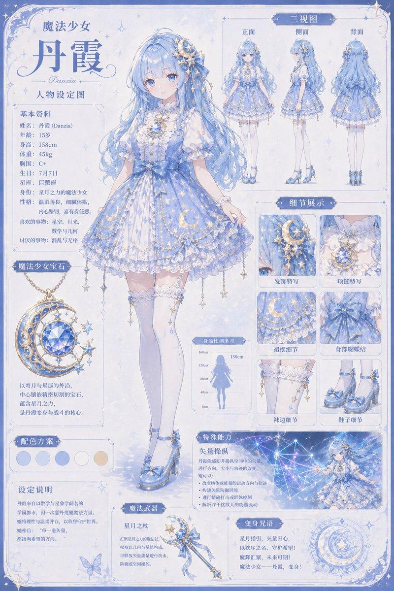 星空魔法少女设定集