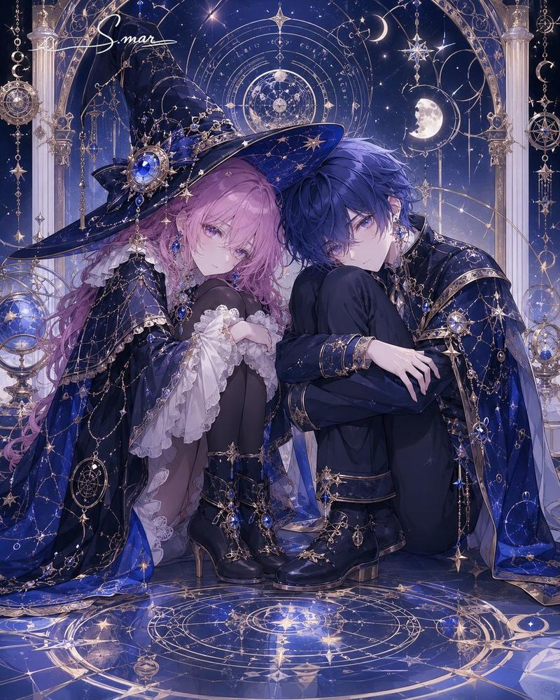 星辰魔法师双人组