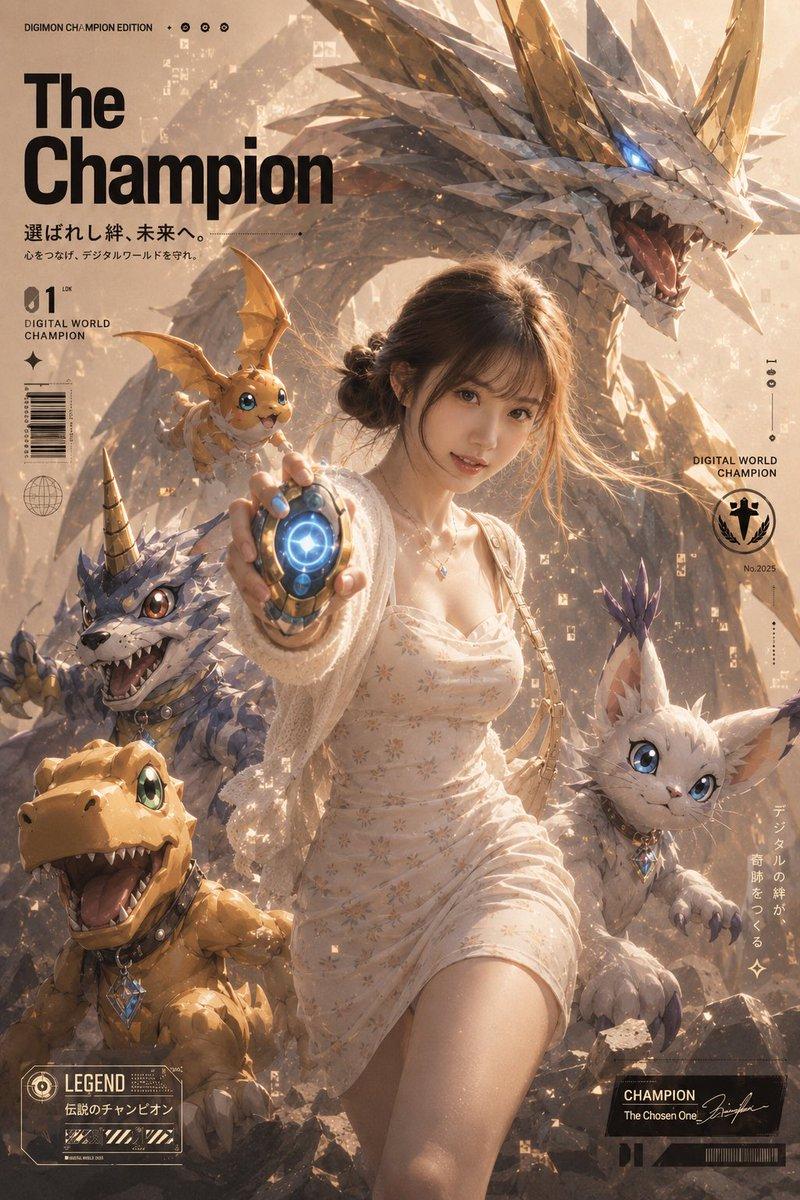 “天选少女”冠军海报