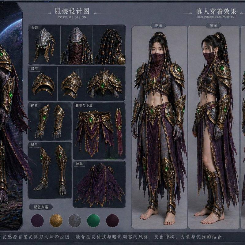 角色服装设计迁移